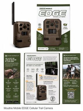 edge Brown Cellular Trail Camera by edge